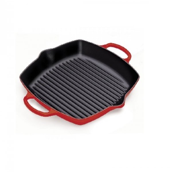LE CREUSET - Grills - Grill 30cm vierkant Rood