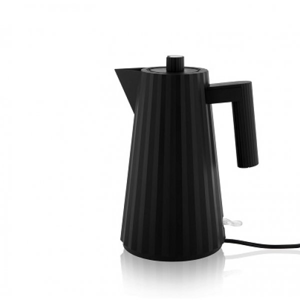 ALESSI - Plisse - Electrische Waterkoker zwart
