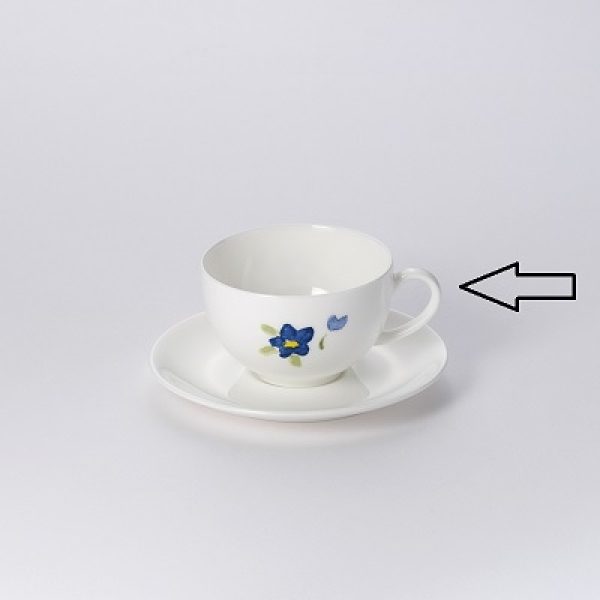 DIBBERN - Impression Blue Flower Classic - Espressokop Rond 0